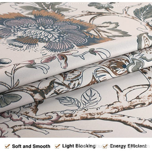 Rustic Style Ultra Soft Microfiber Material Window Valance